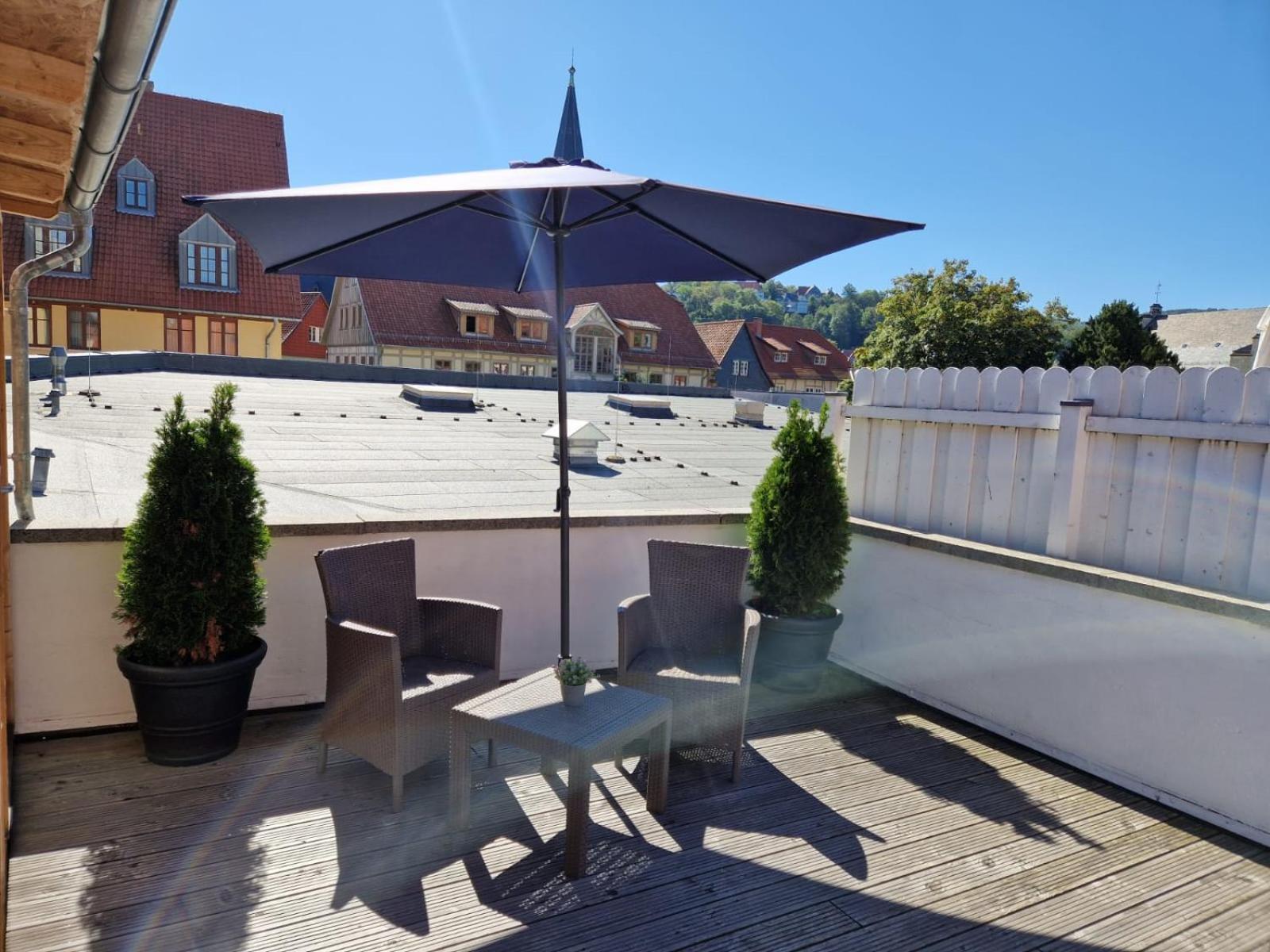Ferienwohnung Zum Marktplatz Вернигерод Екстериор снимка